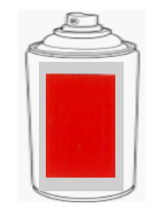 Aérosol Rouge MF Super 400ml x 4