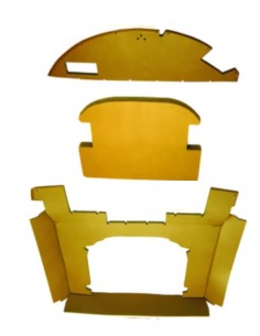 Kit habillage de plafond cabine SG2
