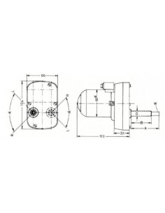 Moteur EG 12v 120° 2