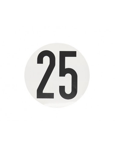 Disque adhésif 25Km/H